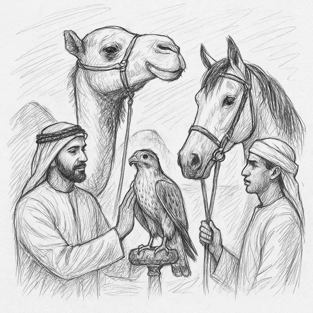 Falconry Show Dubai – Live Falcon Displays & Interactive Experiences