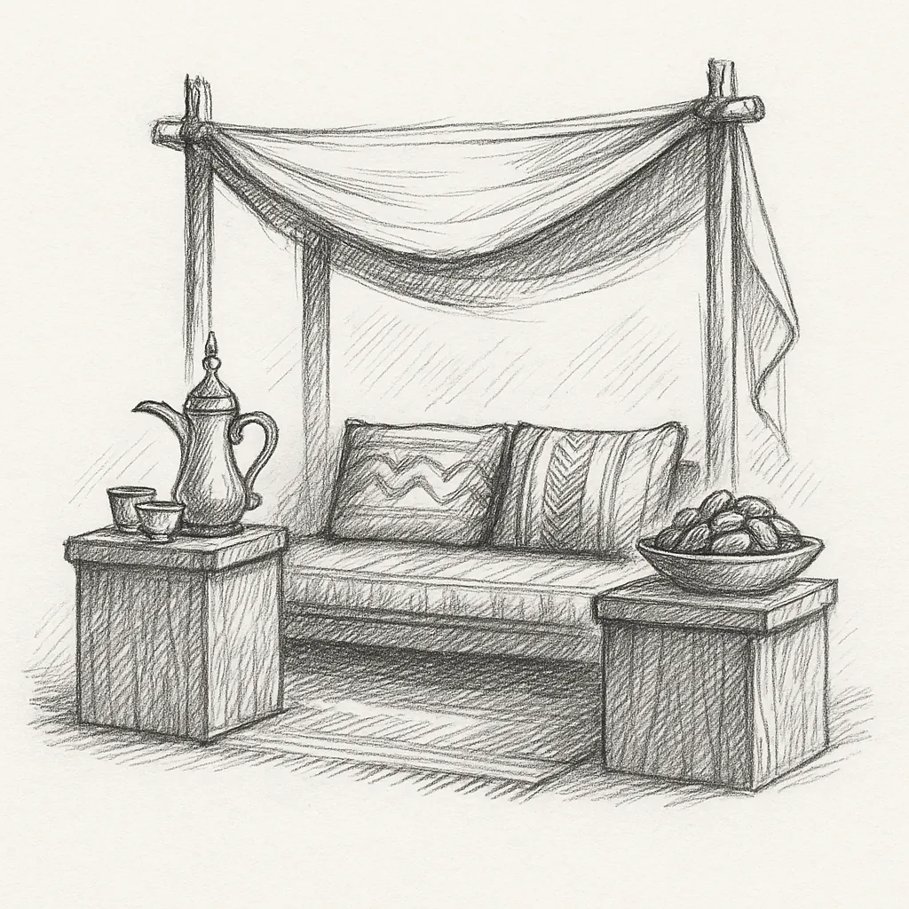 Arabic Majlis Rental Dubai – Heritage Seating & Décor